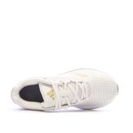 Chaussures de running Blanches/Dorés Femme Adidas Duramo Sl vue 4