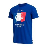 T-shirt Bleu Enfant FFF Drapeau pas cher