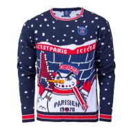 Pull de Noël Marine Homme PSG 70 pas cher