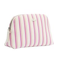 Lacoste Damen Kosmetiktasche Weiß/Pink Ansicht 2