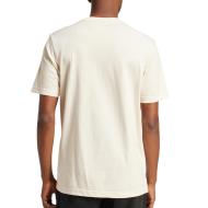 T-Shirt Beige Homme Adidas Trefoil vue 2