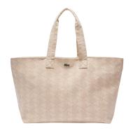 Lacoste Women's XL Summer Beige Shopping Bag affordable