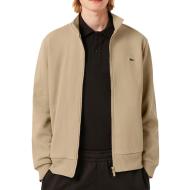 Veste zippé Beige Homme Lacoste molleton pas cher