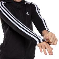 Sweat Zippé Noir Garçon Adidas GQ8356 vue 2