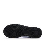 Baskets Noires/Blanches Homme Nike Air Force 1 one vue 5