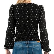 Blouse Noir Femme Morgan Tami vue 2