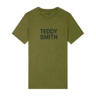 T-shirt Kaki Homme Teddy Smith Ticlass Basic