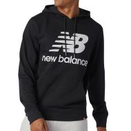 Sweat À Capuche Noir Homme New Balance Essential pas cher