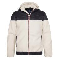 Veste Blanche/Noir Homme Petrol Industries JAC202 pas cher