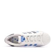 Baskets Blanc/Noir Enfant Adidas Superstar IG6263 vue 4