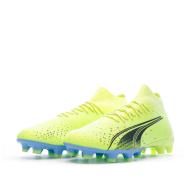 Chaussures de football Jaune Homme Puma Ultra Pro vue 6