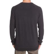 Pull Gris Homme Quiksilver Toolangislate vue 2