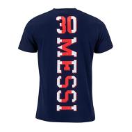 Messi T-shirt Marine Homme PSG vue 2