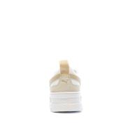 Baskets Blanc/Beige Femme Puma Mayze vue 3