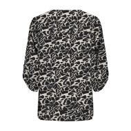 Blouse Beige/Noir Femme JDY DIVYA vue 2