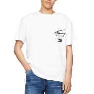 T-shirt Blanc Homme Tommy Hilfiger Graffiti