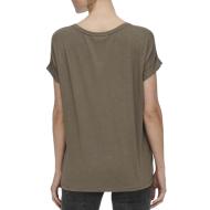 T-shirt Kaki Femme Only Moster vue 2