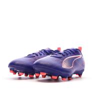 Chaussures de football Violette Garçon Puma Ultra 5 Play FG/AG vue 6
