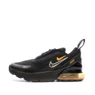 Baskets Noir Garçon Nike Air Max 270 pas cher
