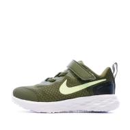 Baskets Kaki Bébé Garçon Nike Revolution 6 pas cher