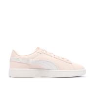 Baskets Rose/Blanc Femme Puma Smash vue 2
