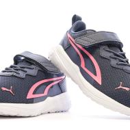 Baskets Marine/Rose Fille Puma All Day Active 01 vue 7