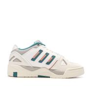 Baskets Blanches/Bleu Homme Adidas Midcity vue 2