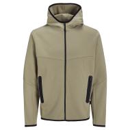 Sweat à Capuche Vert Homme Jack & Jones Cofusion vue 3