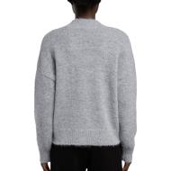 Pull Gris Femme Teddy Smith Keith vue 2