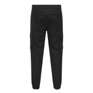 Pantalon Cargo Noir Homme Only & Sons Regular 5750 vue 2