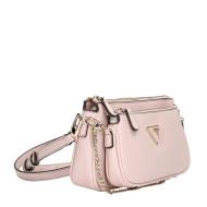 Sac à Bandoulière Rose Femme Guess Noelle Saffiano vue 3