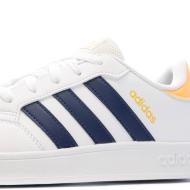 Baskets Blanches Garçon Adidas Breaknet vue 7