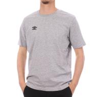 T-shirt Gris chiné Homme Umbro SB Net logo pas cher