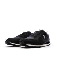 Baskets Noires Homme US Polo ASSN Sneakers vue 6