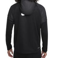 Veste Zippée Noire Homme Nike Miler vue 2