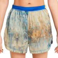 Short Vert/Bleu Femme Nike Repel pas cher