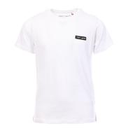 T-shirt Blanc Garçon Teddy Smith NARK pas cher