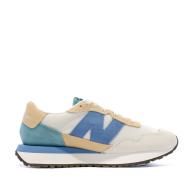 WS237 Baskets Beige/Bleu Femme New Balance vue 2