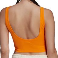 Débardeur Orange Femme Adidas Tank vue 2