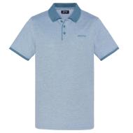 Polo Bleu Clair Homme Schott PSPENY