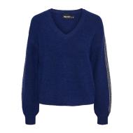Pull Bleu Femme Pieces Nibe pas cher