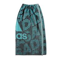 Serviette Turquoise/Noir Homme Adidas Wrap Towel pas cher