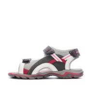 Sandales Grises/Rouges Garçon Kimberfeel Missi pas cher
