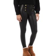 Legging Noir Femme Monday Premium Bouton pas cher