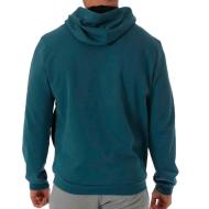 Sweat à Capuche Bleu Homme Mizuno Athletic vue 2