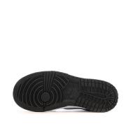 Baskets Blanches/Noires Garçon Nike Dunk Low vue 5