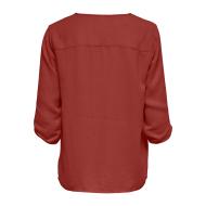 Blouse Rouge Femme JDY DIVYA vue 2