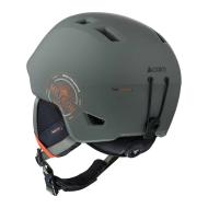 Casque Kaki/Orange Mixte Cairn Meteor Forest Night Hipster vue 2