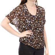 Blouse Marron léopard Femme Only Soph pas cher