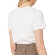 T-Shirt Blanc Logo Femme Superdry REFLECTIVE BOX vue 2